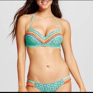 SHADE & SHORE CROCHET BEACH BIKINI